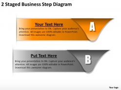 1013 strategy consultant 2 staged business step diagram powerpoint templates ppt backgrounds for slides