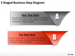 1013 strategy consultant 2 staged business step diagram powerpoint templates ppt backgrounds for slides