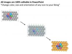 96567419 style cluster hexagonal 6 piece powerpoint presentation diagram infographic slide