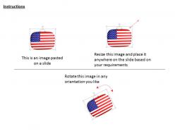 1014 american flag suitcase image graphics for powerpoint