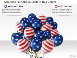 1014 american patriotic balloons in flag colors image graphics for powerpoint