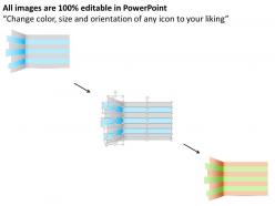 1014 business plan seven steps agenda horizontal lines powerpoint presentation template