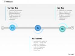 1014 business plan three points timeline diagram powerpoint presentation template