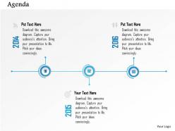 1014 business plan three steps timeline agenda diagram powerpoint presentation template
