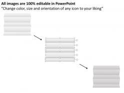 1014 five steps agenda workflow diagram powerpoint template