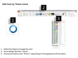 1014 five steps process powerpoint template