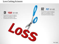 1014 loss cutting scissors image graphics for powerpoint