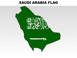 1014 saudi arabia country powerpoint flags