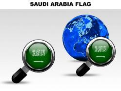 1014 saudi arabia country powerpoint flags