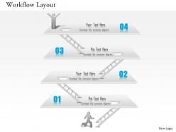 1014 workflow layout achievement success diagram powerpoint template