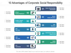 10 advantages benefits of corporate social responsibility