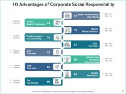 10 Advantages Corporate Responsibility Marketing Experience Services Business