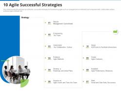 10 agile successful strategies agile proposal effective project management it
