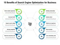 10 benefits of search engine optimization for business