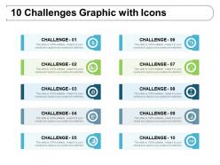 10 challenges graphic with icons