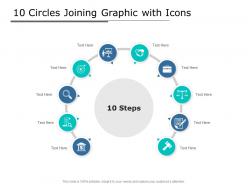 10 Circles Joining Graphic With Icons