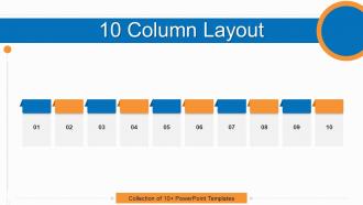 10 Column Layout Powerpoint Ppt Template Bundles