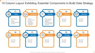 10 Column Layout Powerpoint Ppt Template Bundles