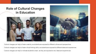 10 Effects Of Cultural Changes Powerpoint Presentation And Google Slides ICP Editable Professional