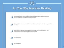 10 guiding principles for business change powerpoint presentation slides