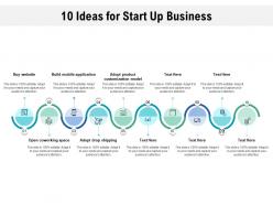 10 Ideas For Start Up Business