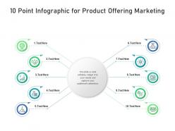 10 point for product offering marketing infographic template