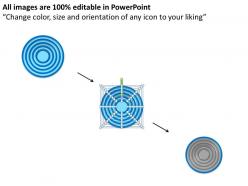 10 staged circular business diagram