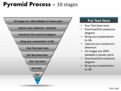 10 staged reverse triangle process flow