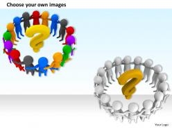 1113 3d group with question mark ppt graphics icons powerpoint