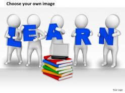 1113 3d illustration of learn books ppt graphics icons powerpoint