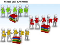 1113 3d illustration of learn concept ppt graphics icons powerpoint