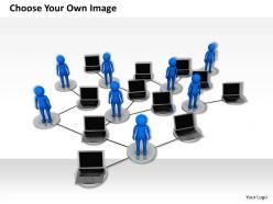 1113 3d illustration of networking ppt graphics icons powerpoint