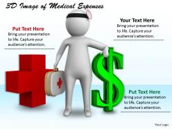 1113 3d image of medical expenses ppt graphics icons powerpoint