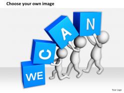 1113 3d image of perfect teamwork ppt graphics icons powerpoint