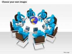 1113 3d image of team meeting ppt graphics icons powerpoint