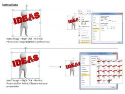 1113 3d man giving ideas ppt graphics icons powerpoint