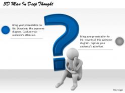 1113 3d man in deep thought ppt graphics icons powerpoint
