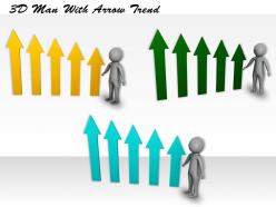 1113 3d man with arrow trend ppt graphics icons powerpoint