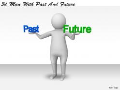 1113 3d man with past and future ppt graphics icons powerpoint