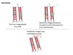 1113 3d people climbing on ladder ppt graphics icons powerpoint