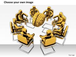 1113 3d people discussing human brain ppt graphics icons powerpoint