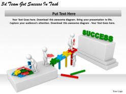 1113 3d team got success in task ppt graphics icons powerpoint