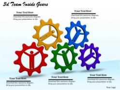 1113 3d team inside gears ppt graphics icons powerpoint