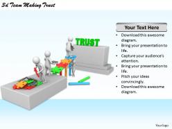 1113 3d team making trust ppt graphics icons powerpoint