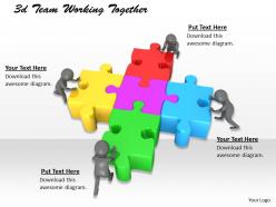 1113 3d team working together ppt graphics icons powerpoint