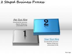1113 business ppt diagram 2 staged business process powerpoint template
