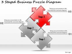 3779758 style puzzles matrix 3 piece powerpoint presentation diagram infographic slide