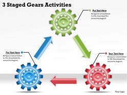 1113 business ppt diagram 3 staged gears activities powerpoint template