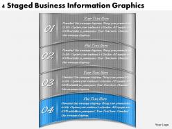 1113 business ppt diagram 4 staged business information graphics powerpoint template