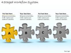 1113 business ppt diagram 4 staged workflow system powerpoint template